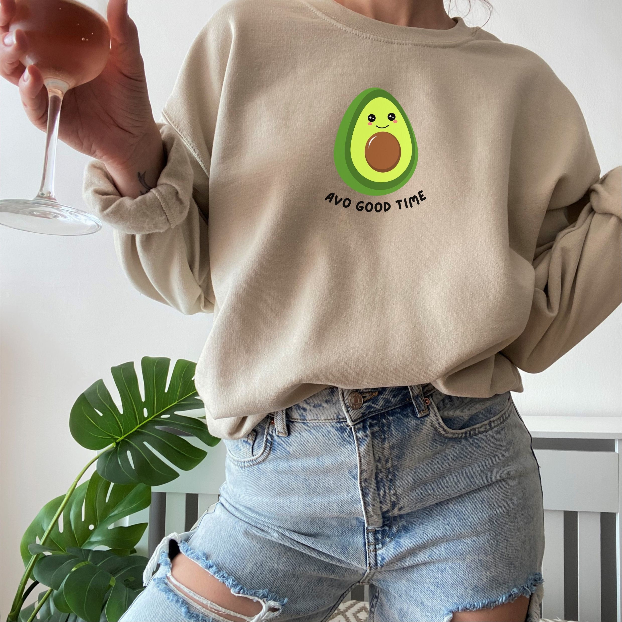 Avocado Sweater - Etsy