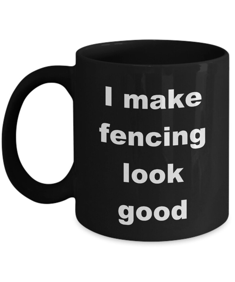 I make fencing look good gift for a fencer fencing gifts Etsy