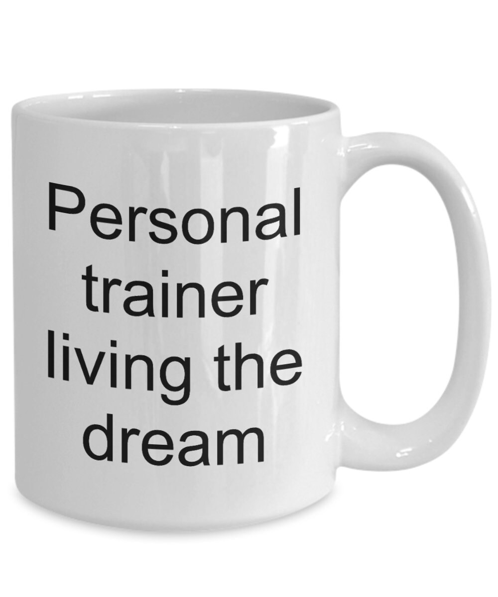 Gift for a personal trainer mug for a personal trainer Etsy