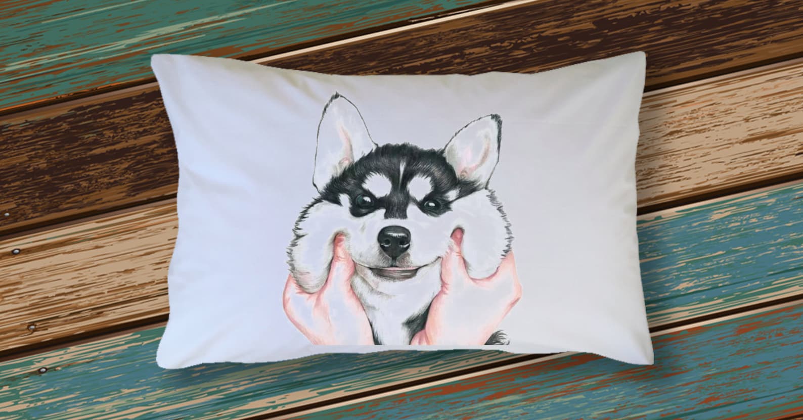 Cojin Perro Realista Almohada Con Forma De Perro Realista 50x20