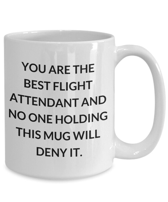 Best Flight Attendant Gift Mug Gift For A Flight Attendant | Etsy