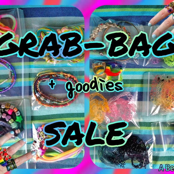 clearance sale: grab-bag goodies bits and bobs