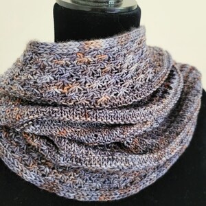 Cowl Knitting Pattern, Neckwarmer Knitting Pattern, PDF Knitting Pattern image 4