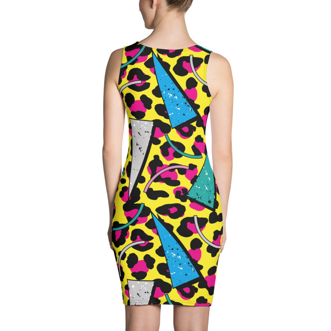 Animal Print Dress Leopard Print Dress Etsy