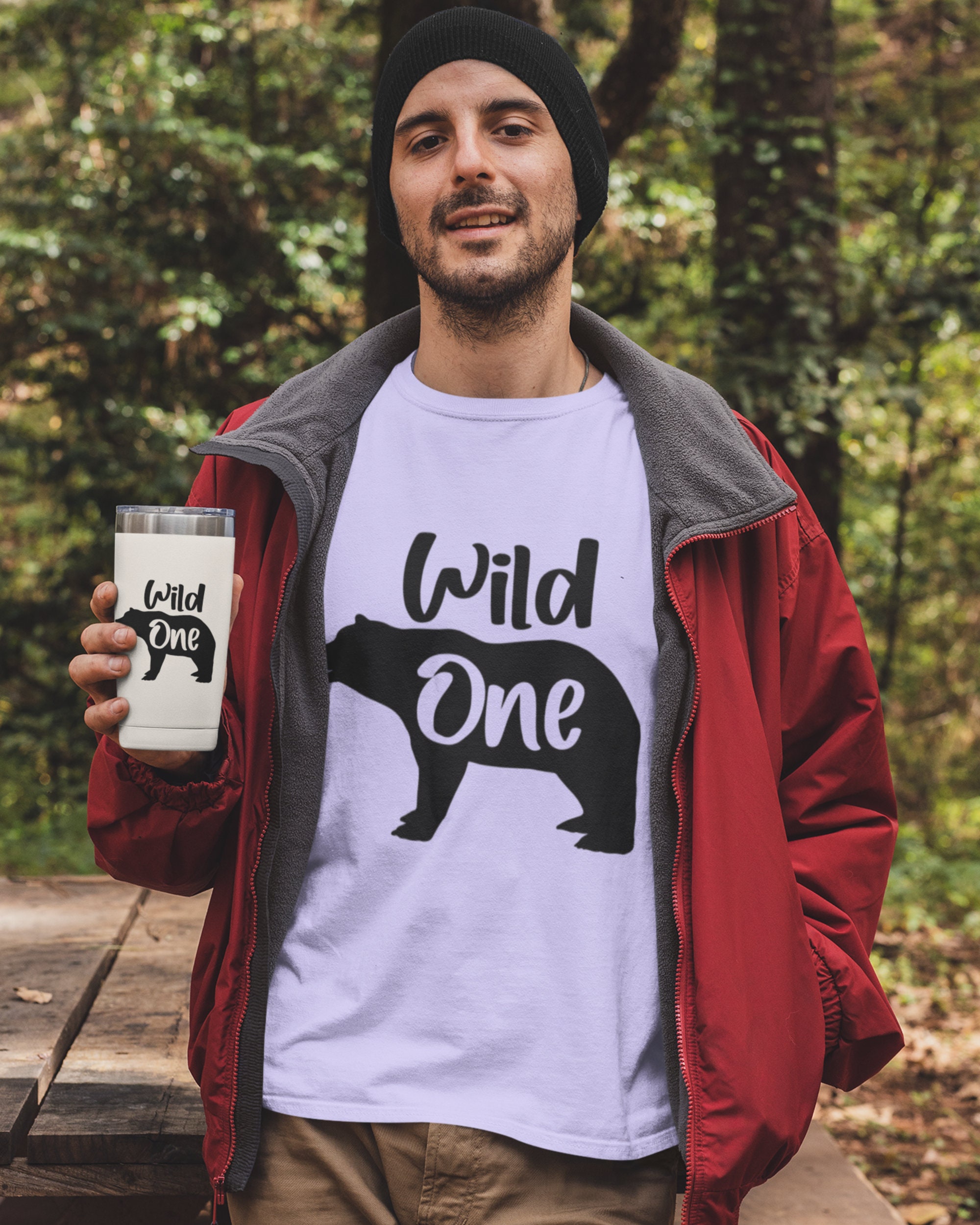 Wild One SVG Wild One Decor Cut File Bear Clipart Animal | Etsy
