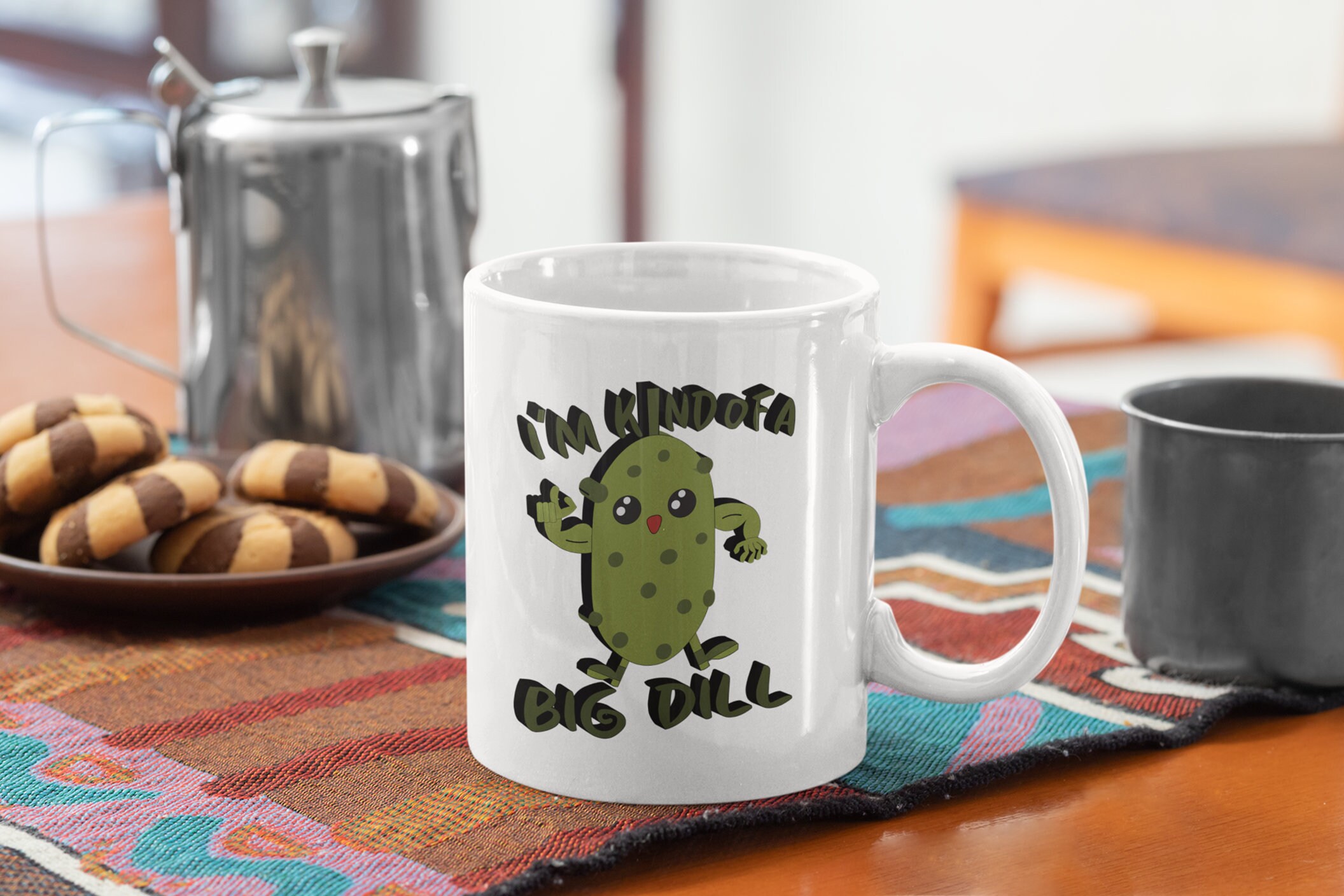 Dill Pickle Mug Pickle Lover Gift 3D Pickle Graphic Kind Etsy