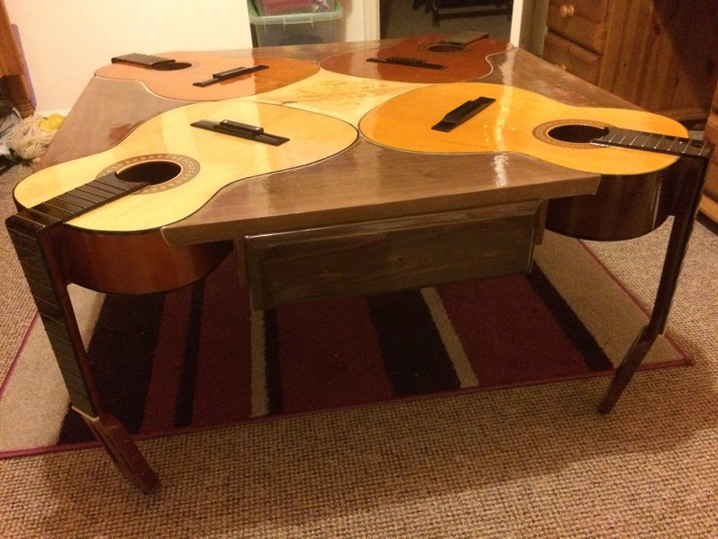 Guitar Table guitable the unique. Perfect for Your Living/dining