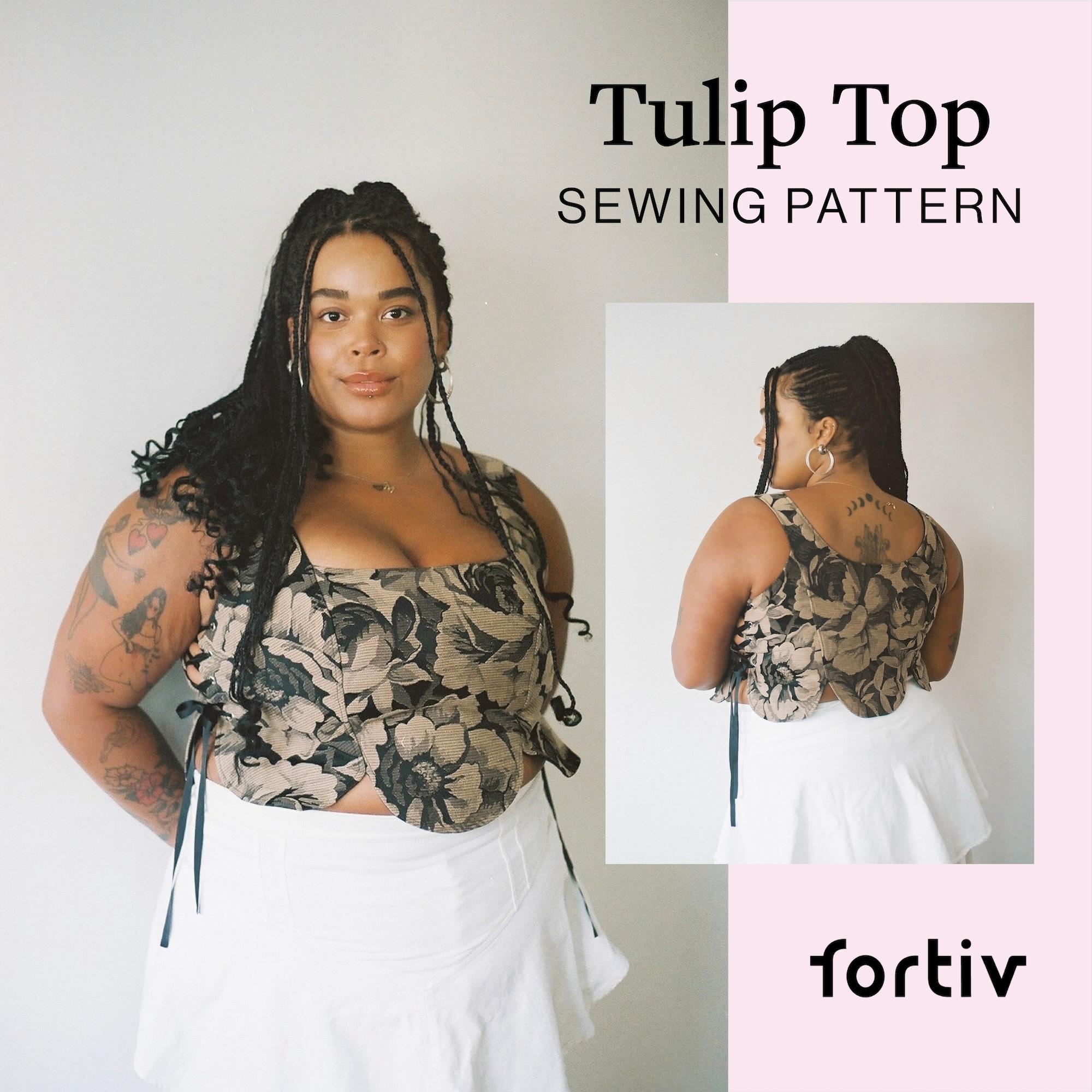 Tulip Petal Top - Etsy