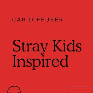 Kpop Inspired Car Diffuser