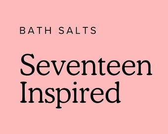 Kpop Inspired Bath Salts