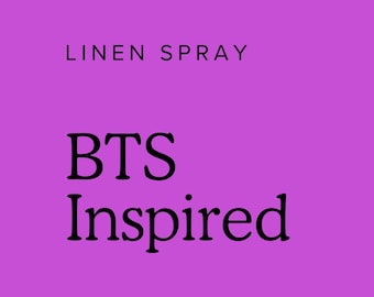 Kpop Inspired Linen Spray
