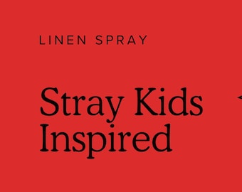 Kpop Inspired Linen Spray