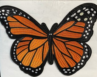 BUTTERFLY PATCH-Microbead PatchButterfly GiftsJacket PatchClothing PatchIron On LatchBirthday GiftsFunny PatchChristmas Gifts