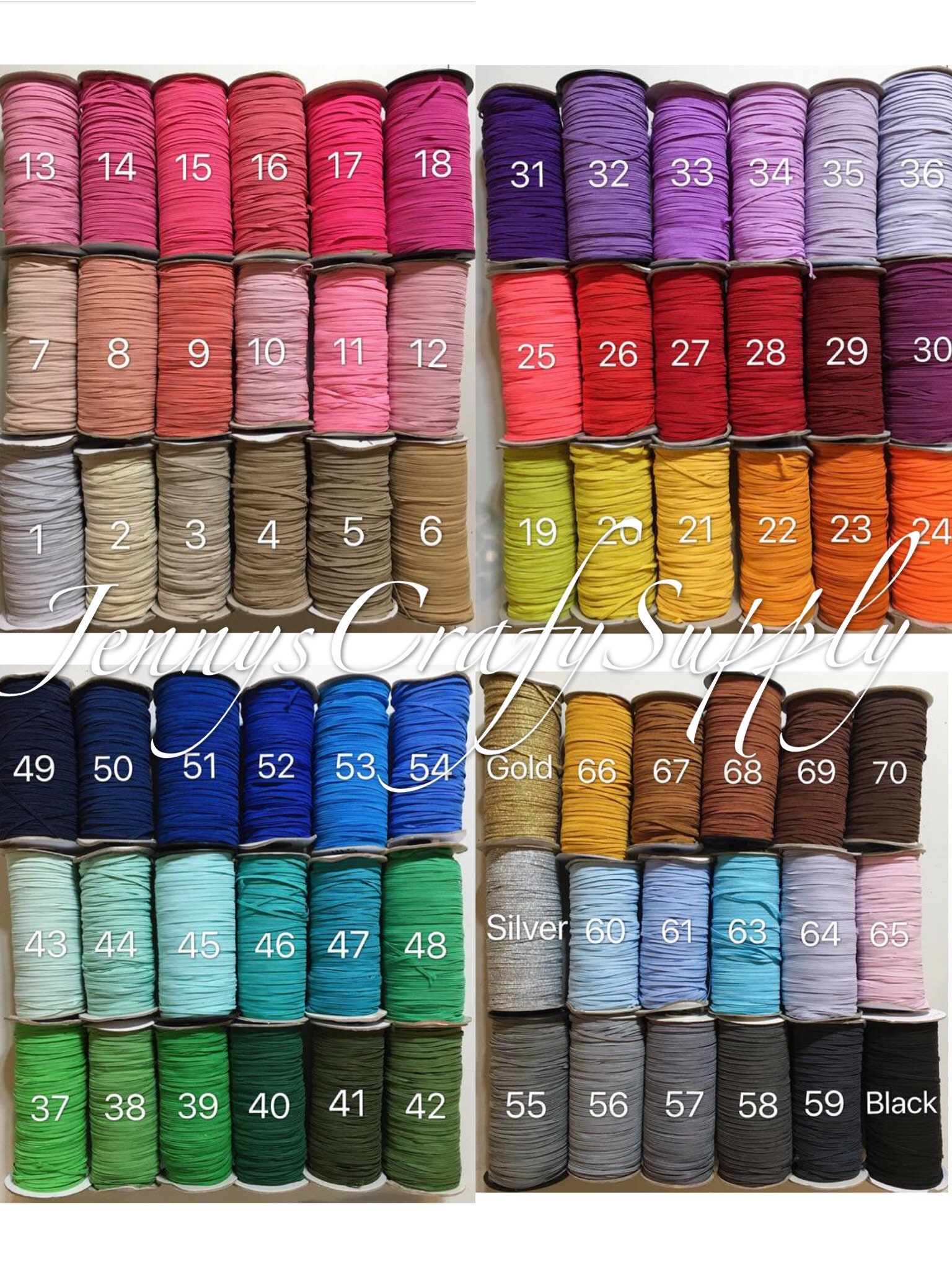 USA Same Day Shipping, 1 yard of 3mm Elastic Cord,1/8 inches braided …