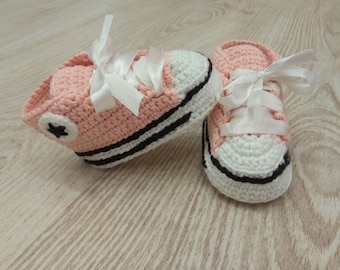 converse blancas ganchillo