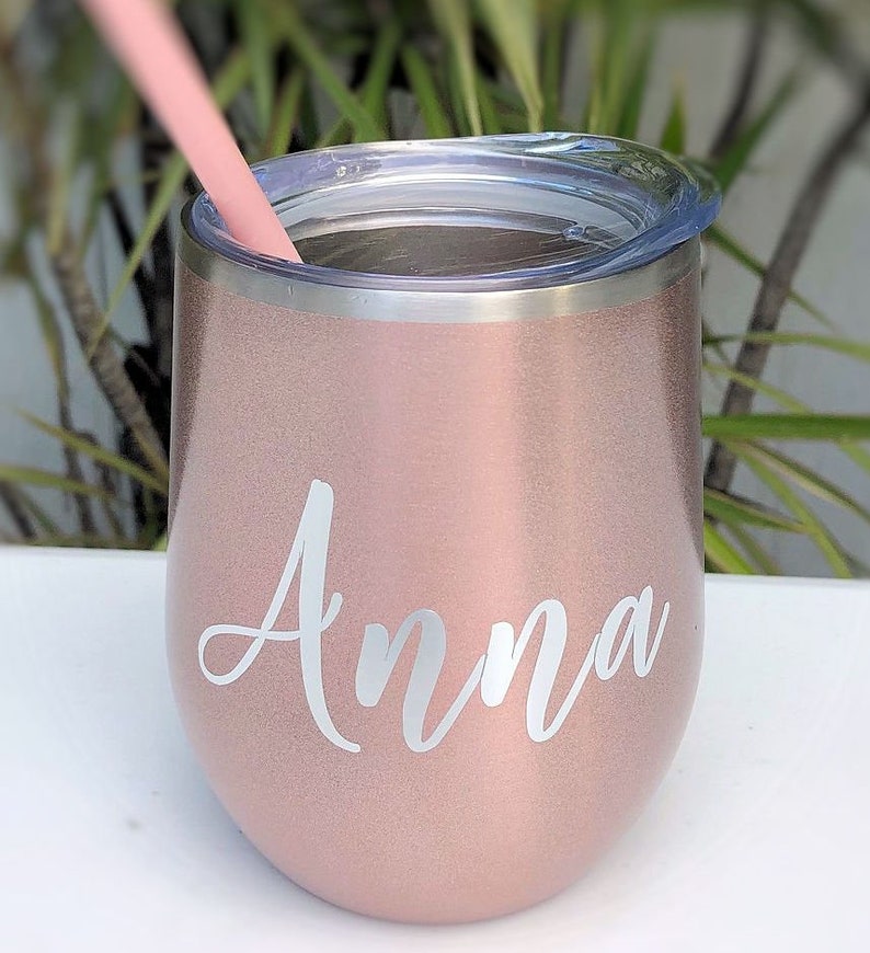 colored wine tumblers
