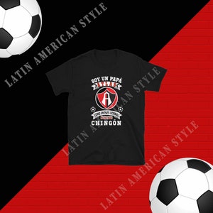 Zorros del Atlas Futbol Mexicano Soccer Fan Papa Atlas Short-Sleeve Unisex T-Shirt