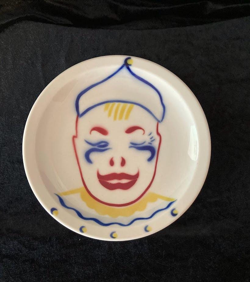 ♪未使用♪エルメス　アフリカ　サーカス　ディナープレート　2枚　箱つき　大皿 新品未使用♡CIRCUS PLATE HERMES - ♪未使用♪エルメス アフリカ