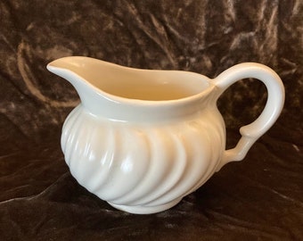 Jarra de crema giratoria Franciscan Ware Coronado, precioso glaseado mate