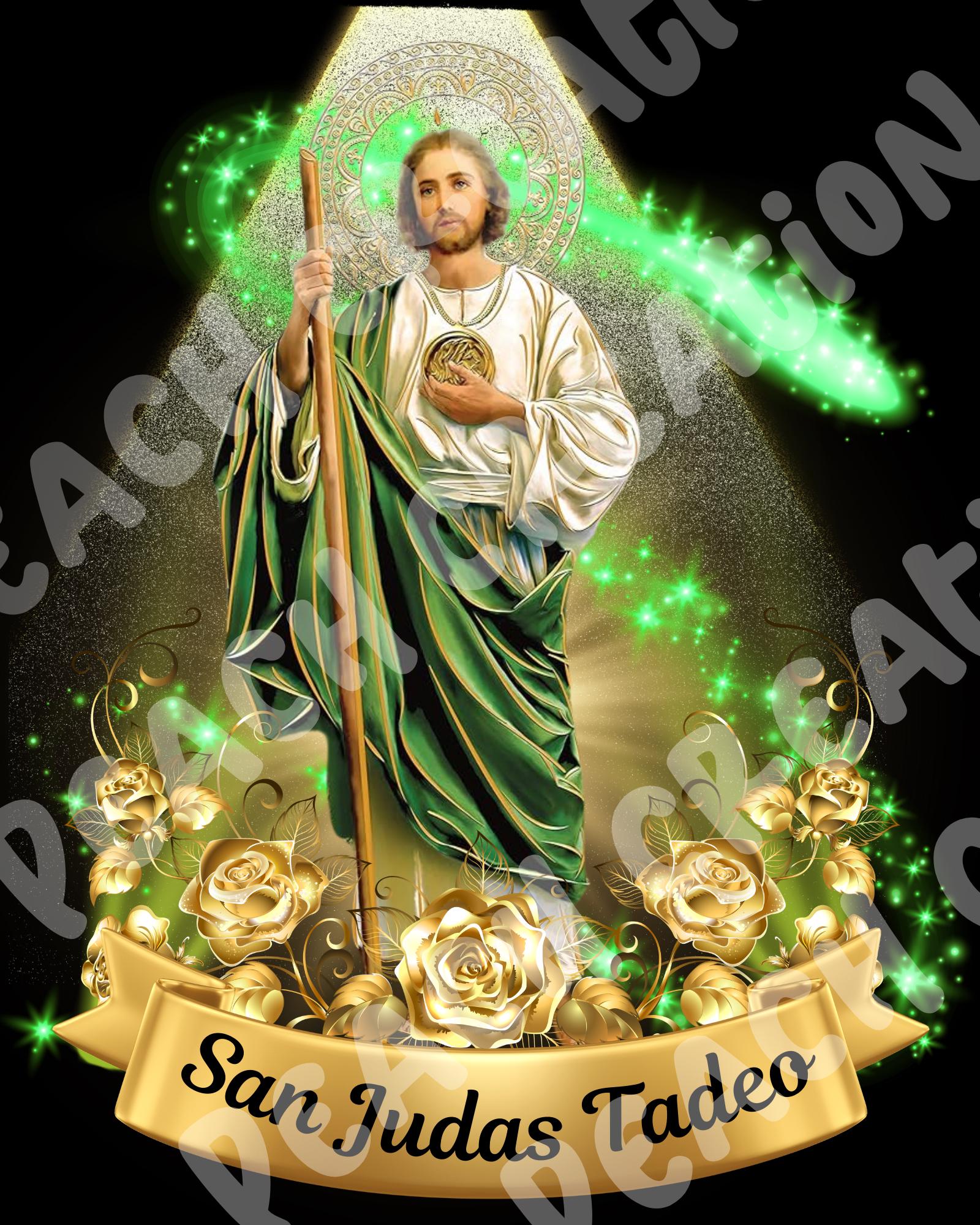 San Judas Tadeo, Design PNG File Transparent Background