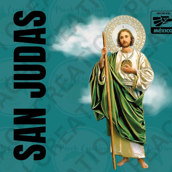 San Judas Tadeo Sublimation Designs for License Plate Etsy