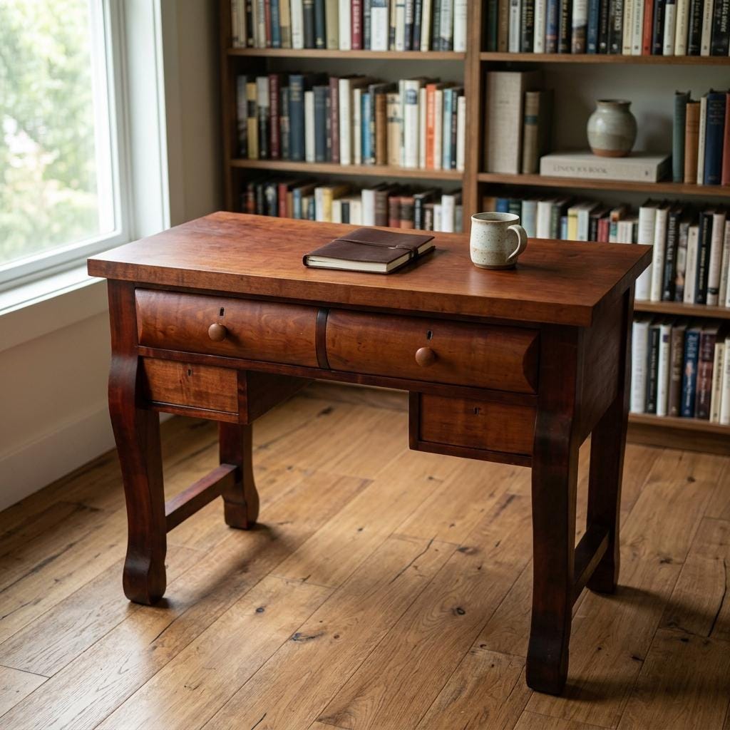 Wood Antique Desk - Etsy