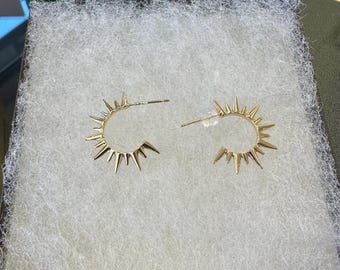 Metal Spike stud Earrings