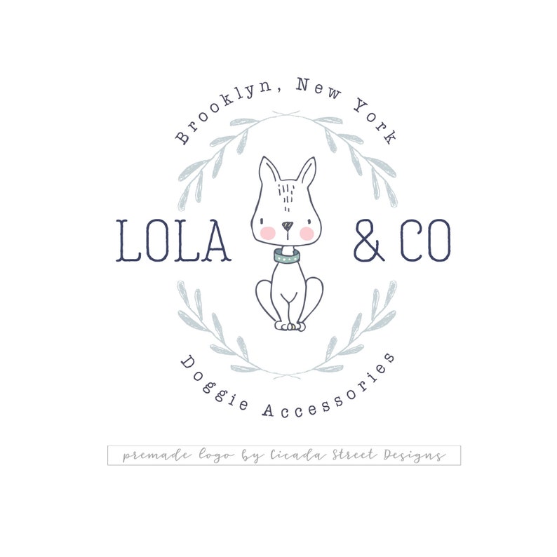 Dog Logo Animal Logo Pet Logo Business Logo Premade Etsy