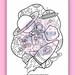 Space Exploration Coloring Page Digital Download, Galaxy Coloring Page