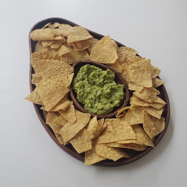 Mexican Chip and Dip Bowls Etsy