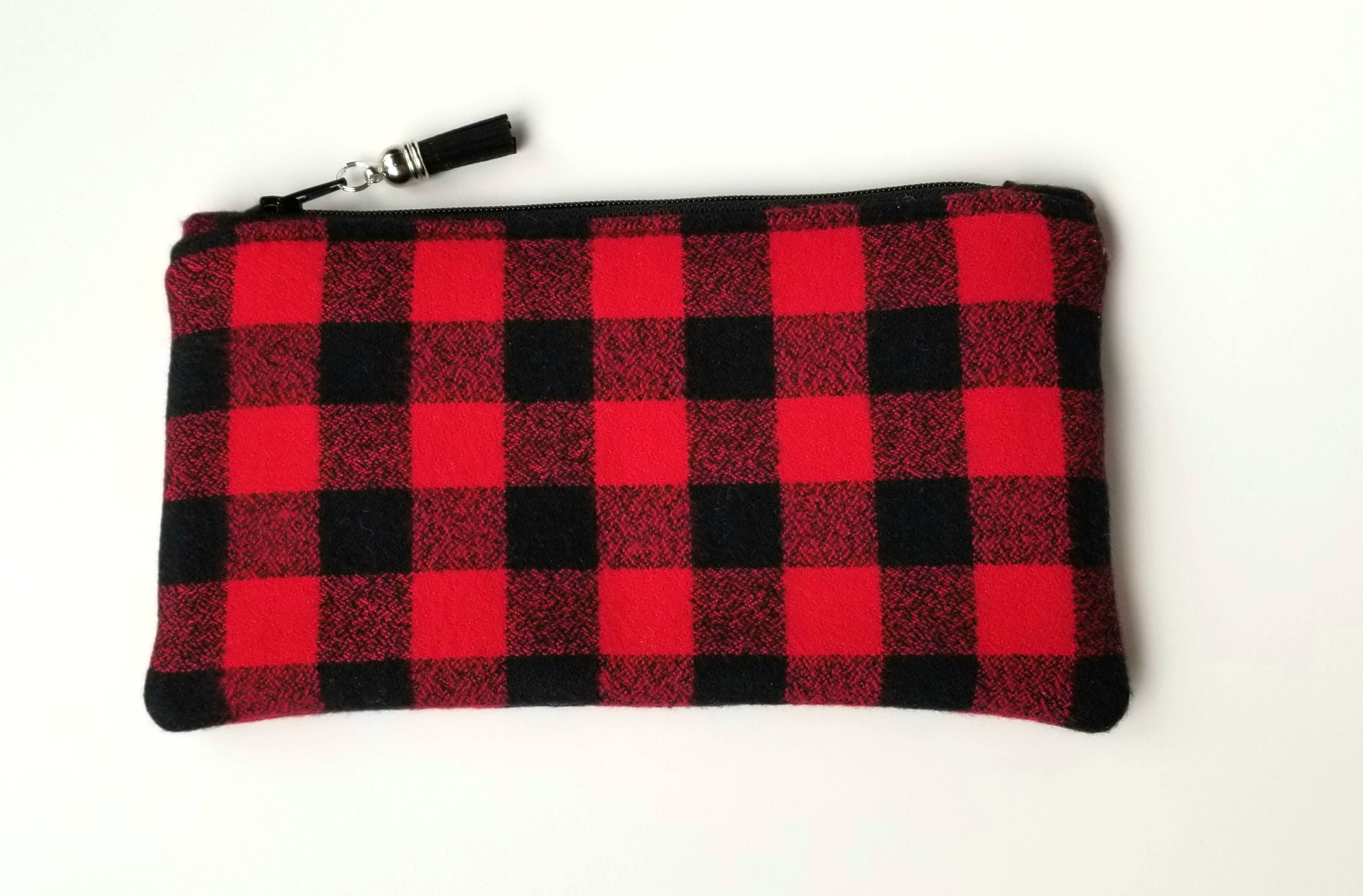 Buffalo Plaid Zipper Clutch Clutch Purse Clutch Bag | Etsy