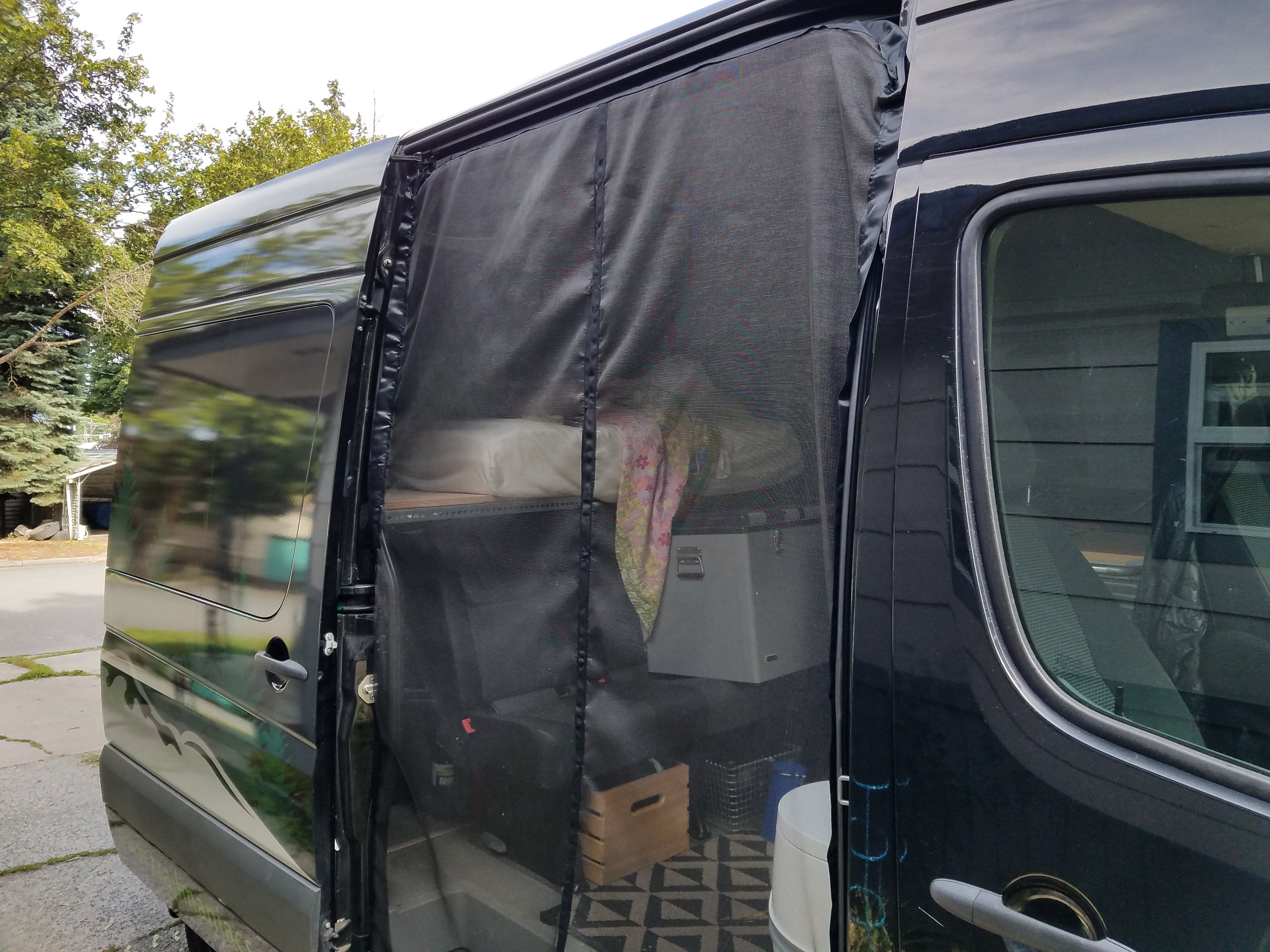 Mercedes Sprinter Van Canopy Awning Cordura Rear Doors
