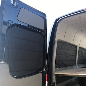 2007-2018 Mercedes sprinter barn door insulated window covers  (Pair)