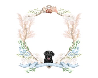 Custom Crest for Wedding Decor, Invitations or Welcome Gifts. Digital File For Use on Any Event Items