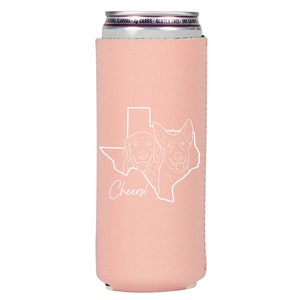 Custom Slim Neoprene Can Coolers