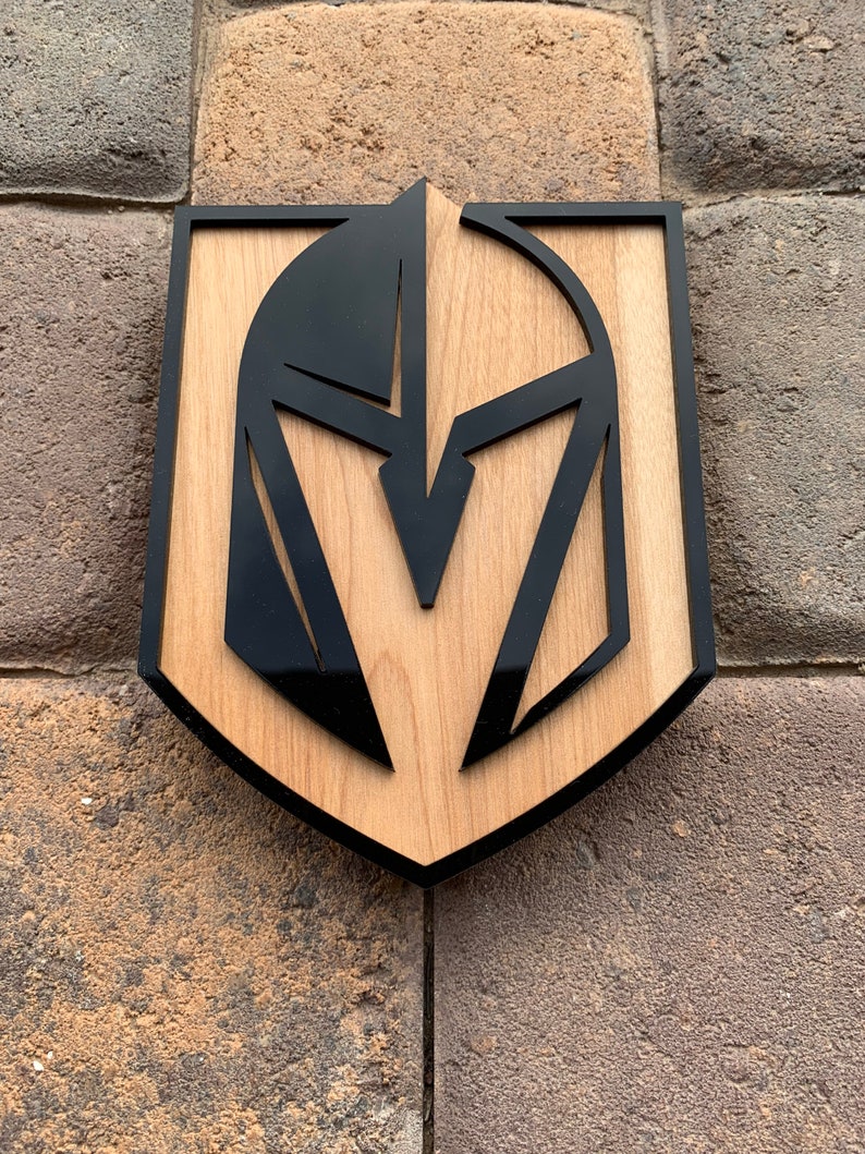 Vegas Golden Knights Wall Decor Etsy