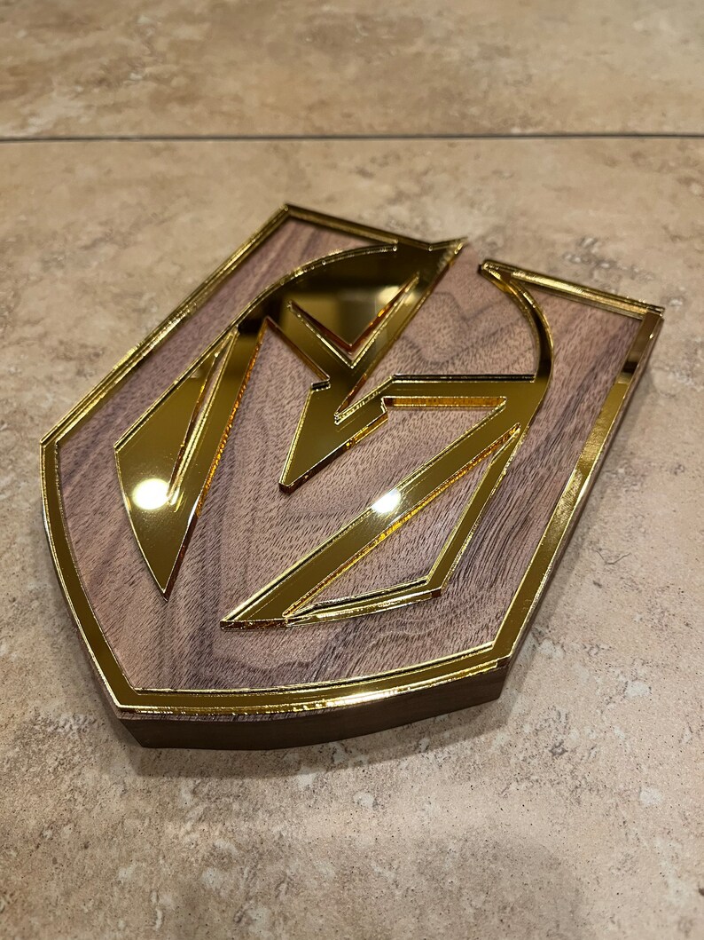 Vegas Golden Knights Wall Decor Etsy