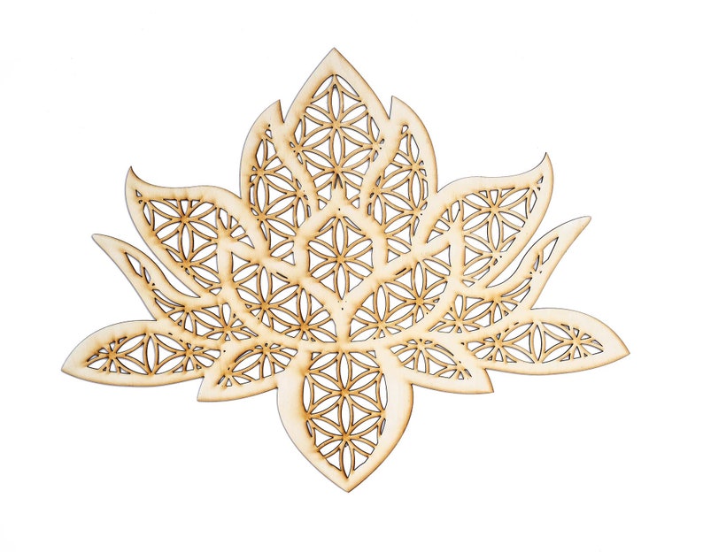 Lotus Wall Decor Lotus Flower Wall Art Wood Wall Art Etsy