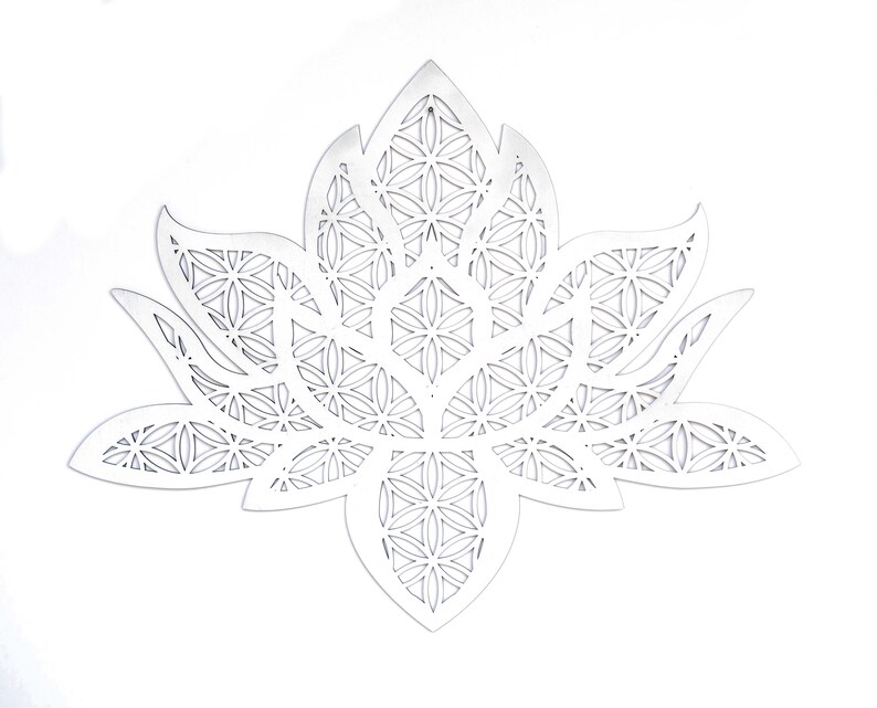 Lotus Wall Decor Lotus Flower Wall Art Wood Wall Art Etsy