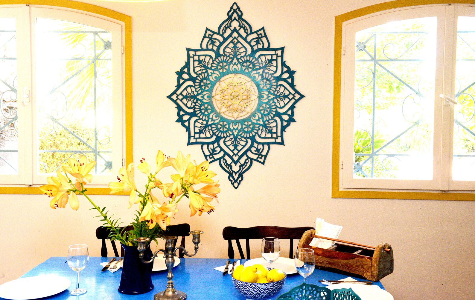 Wood Wall Art Moroccan Decor Moroccan Wall Art Living Room Etsy