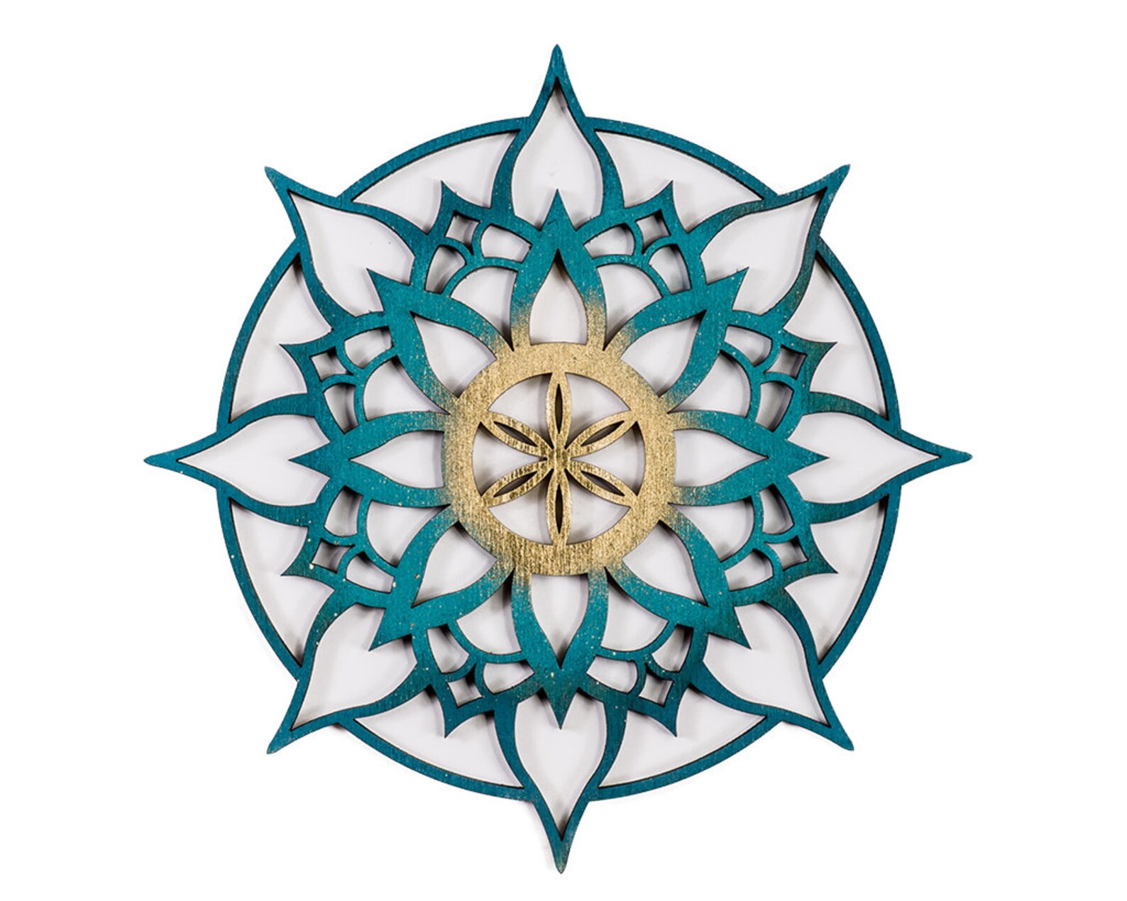 Living Room Wall Art Kitchen Wall Decor Wood Décor Mandala Etsy