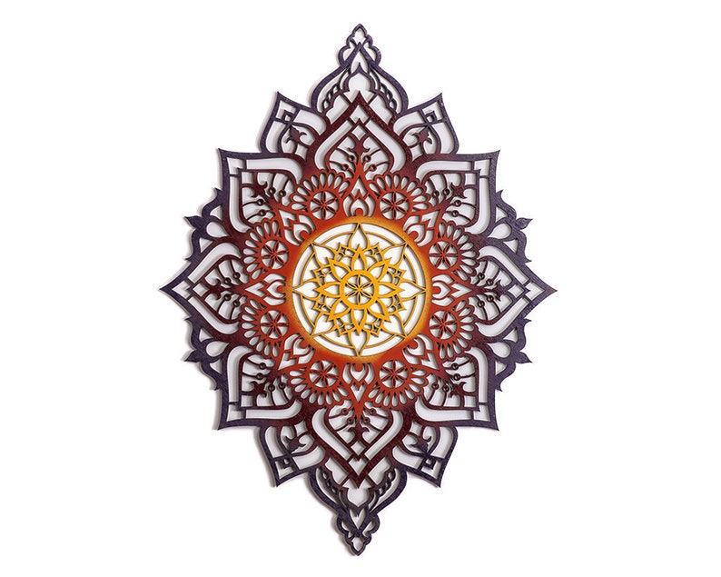 Mandala Wall Hanging Living Room Wall Art Yoga Gifts Etsy