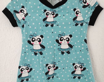 Kleid, Kleidchen, Jerseykleid, Hängerchen, Tunika, Panda, Pandamädchen, Geschenk zur Geburt, Geschenk zur Taufe, it's a Girl, kleines Wunder