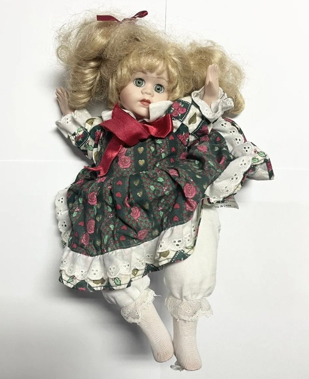 Dandee International Limited Porcelain Musical Music Doll - Etsy