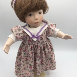 Franklin Mint Heirloom Porcelain Girl Doll