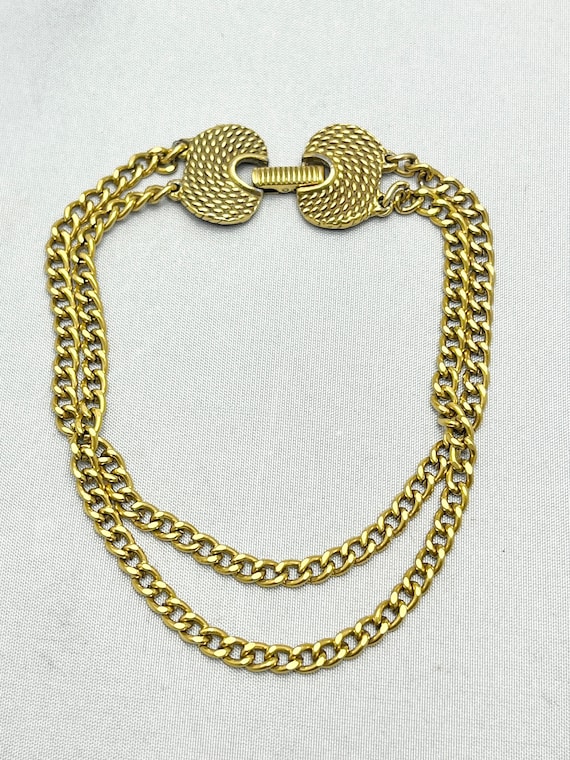 Vintage Goldette Gold Chain Bracelet