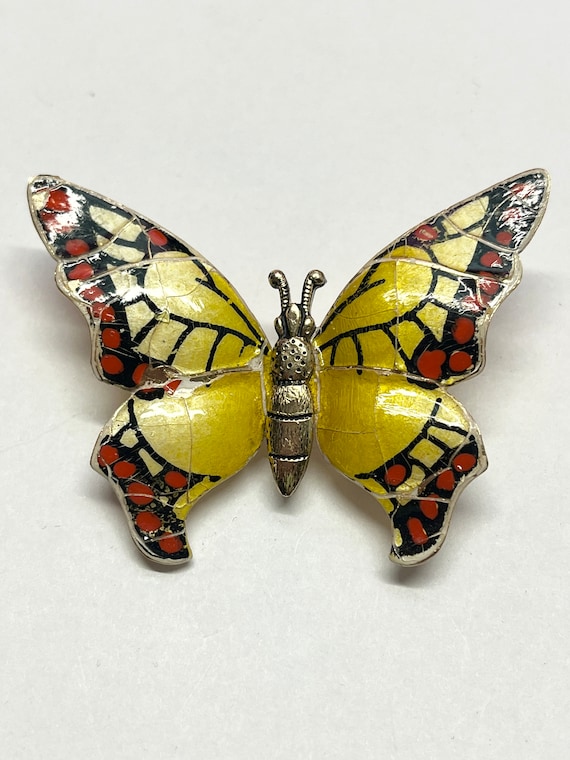 Vintage Western Germany Butterfly Brooch Pin