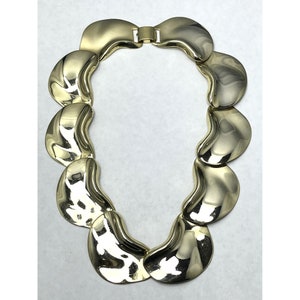 Vintage Gold Statement Kragen Halskette