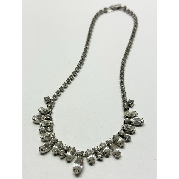 Vintage La-Rel Rhinestone Collar Necklace