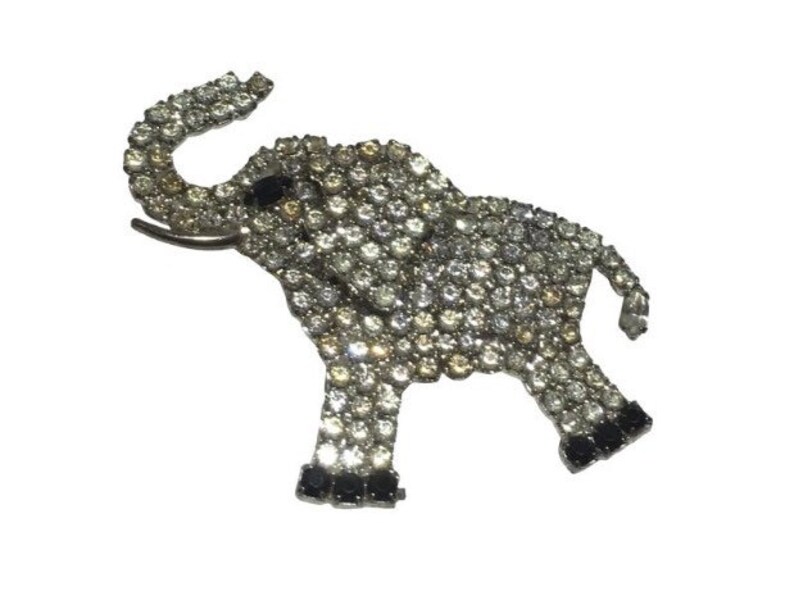 butler and wilson elephant brooch
